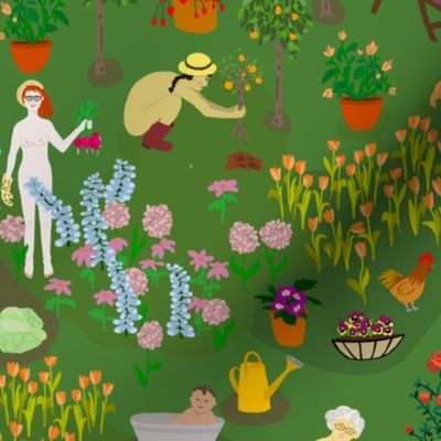 Naked Gardening Day is May 5th! - Spoonflower