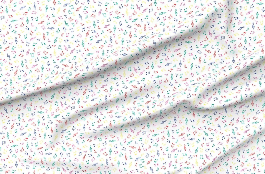 Musical Notes On White