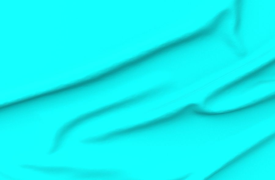 Bright Neon Aqua Blue Solid Coordinate