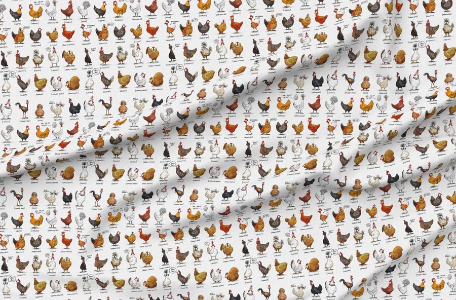 Chickens Of The World -  By Rebel Challenger