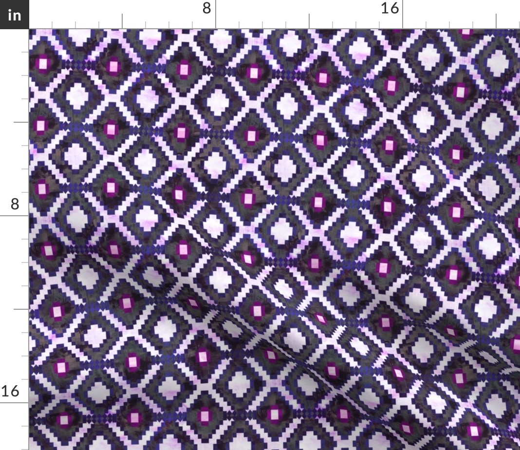 Round Tablecloth Kilim Squares Native Aztec Ikat Tribal Geometric Cotton Sateen 