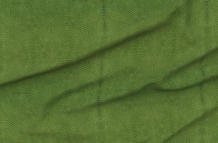Dino Skin - Bright Green - Reptile Texture Playful Dinosaur Scales Kids