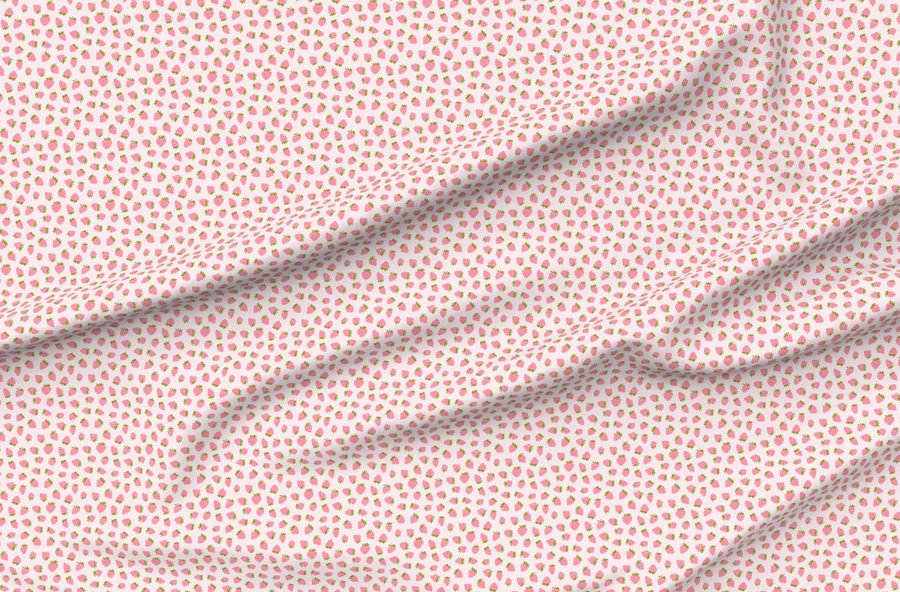 (Small Scale) Strawberries - Pink Stripes C19Bs