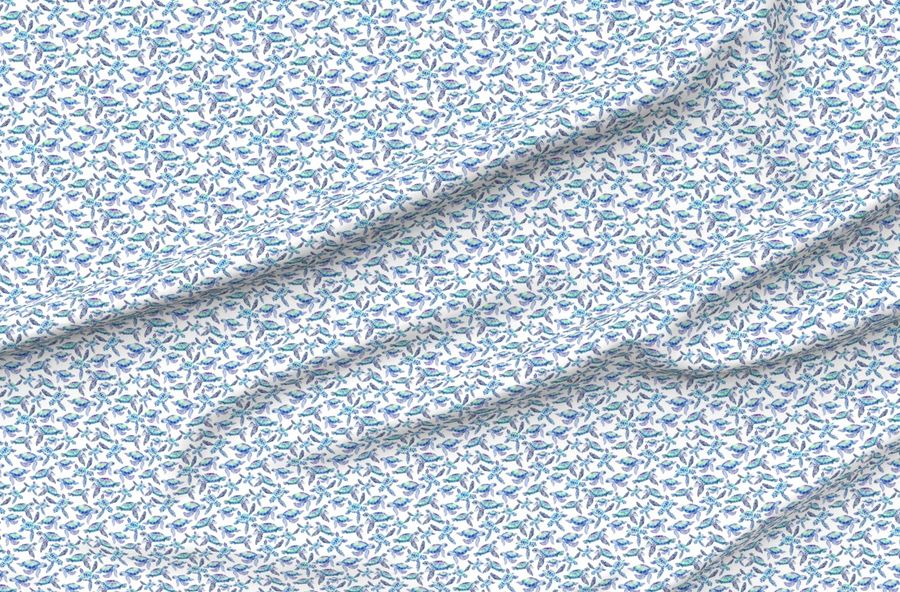 Turtles In Aqua And Blue - Small