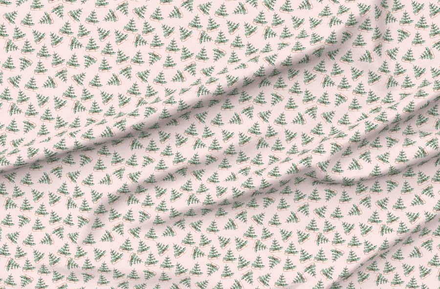 Christmas Travels Tossed // Blush
