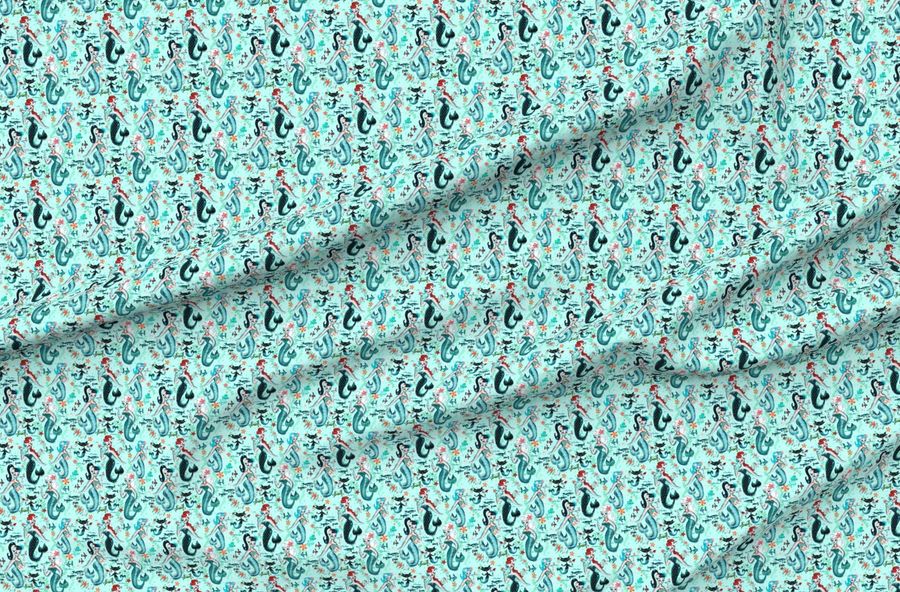 Small-Martini Mermaids-Aqua