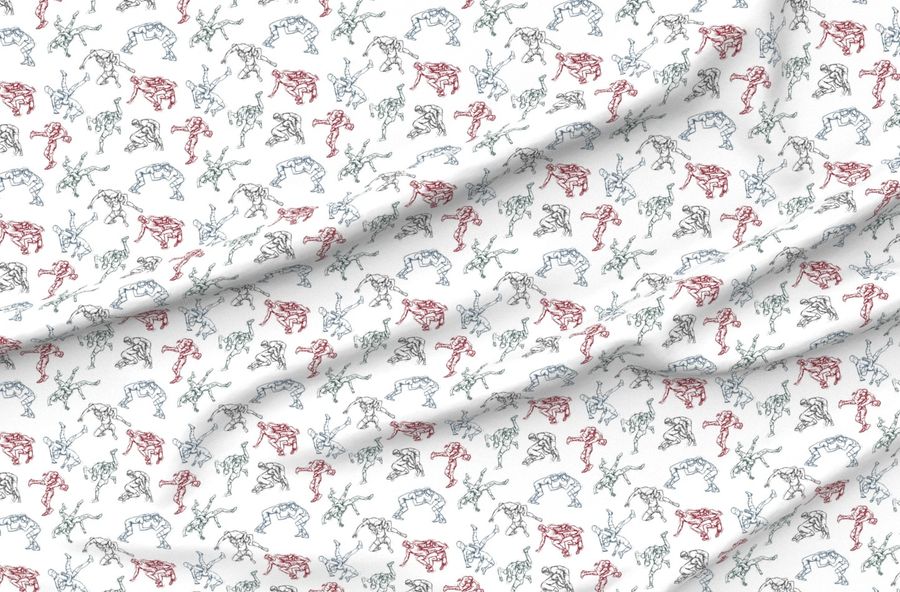 Wrestle-4C Hex-White