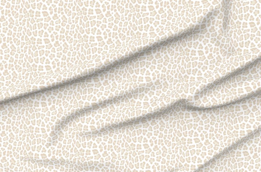 Beige Natural Leopard Cheetah
