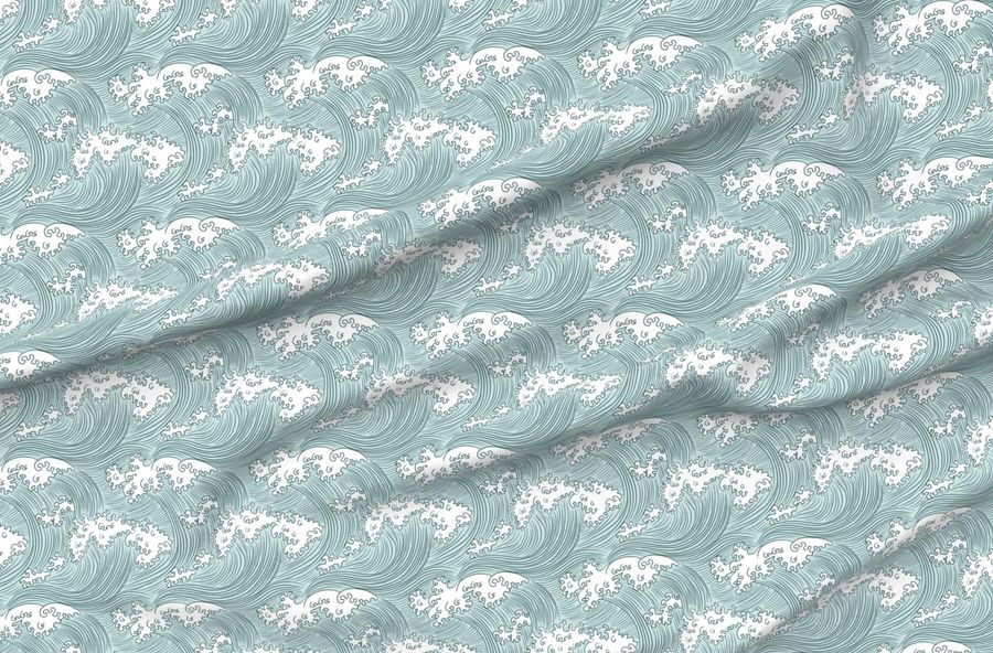 Japanese Waves (Large Scale)