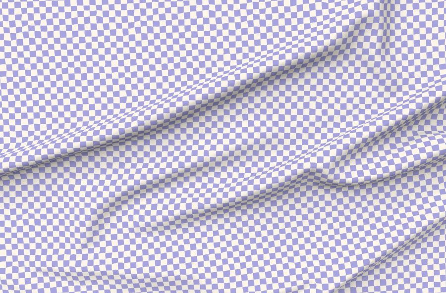 Roller Rink Checkerboard - Lilac