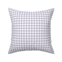 3/8" Light Purple Gingham: Medium Lavender Gingham Check, Purple Buffalo Plaid