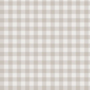 3/8" Warm Gray Gingham: Warm Grey Gingham Check , Medium  Check, Buffalo Plaid 