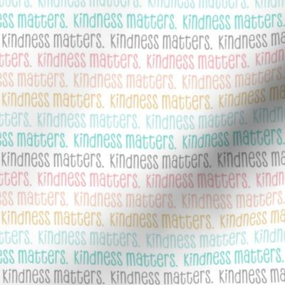 kindness matters - pastels - LAD20