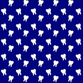 The Simple Tooth / Navy Blue - White Small RDH Dental  