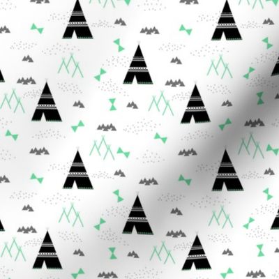 Tipi mint grey