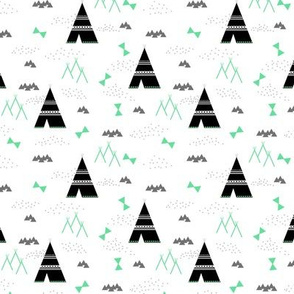 Tipi mint grey