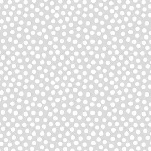 Happy Dots // soft gray