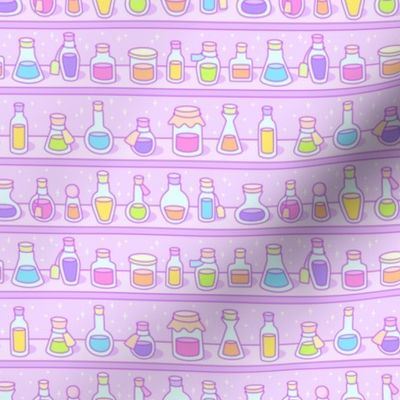 Kawaii Magic Potions on Purple