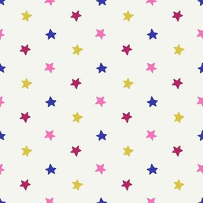 Simple Stars - pink
