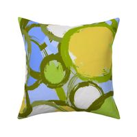 Splash of Color Large | Lime Yellow Blue