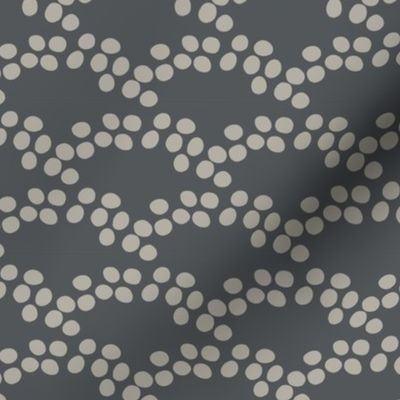 Playful Dots - Grey