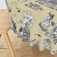 Train robbery toile