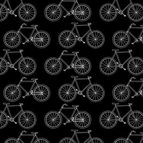 Vintage Bicycles II with Black Background