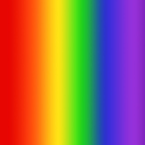 Bright Rainbow Ombre Gradient