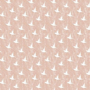 BKRD Hummingbirds - White Pink 2x2