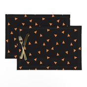 Random Triangle Pattern | Halloween Orange Collection