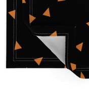 Random Triangle Pattern | Halloween Orange Collection