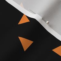 Random Triangle Pattern | Halloween Orange Collection