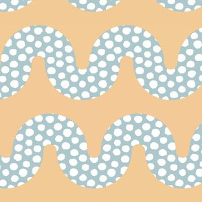 East Fork Squiggle and spots design challenge pattern