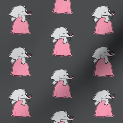 Elegant Elephant (gray)