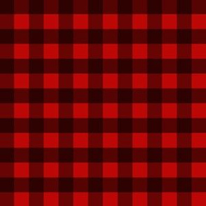 Plaid red