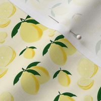 Watercolor Lemons