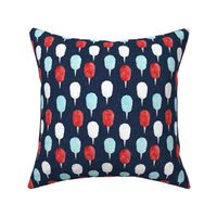 Patriotic Cotton Candy - Red white and blue cotton candy - fairy floss - navy - C20BS