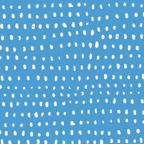 dots on blue