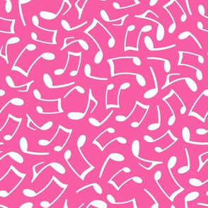 Music Notes Pink