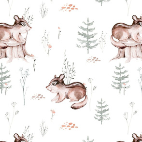 Scandinavian woodland animal collection 11