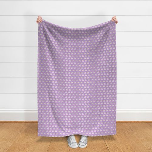 shih tsu fabric - lavender