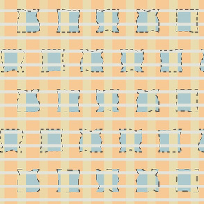 Picnic Table Cloth in East Fork Colors 