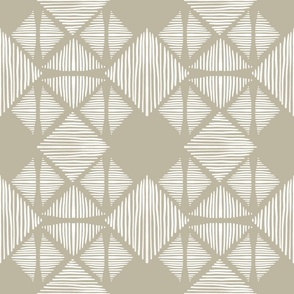  Striped Diamonds Neutral