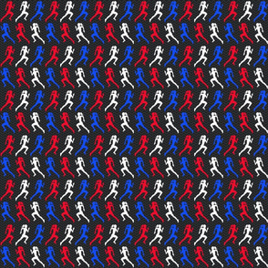 Running Patriotic Small