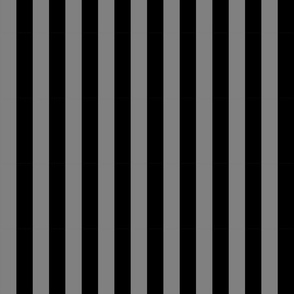 1 inch black gray stripes vertical