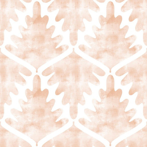 Oak leaves (pink)