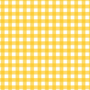 Lemon Picnic coordinate gingham