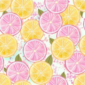 Lemons pink lemonade