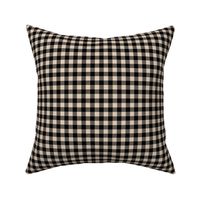 buffalo check - black and tan, fashion fabric