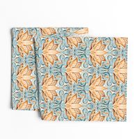 Autumn Afternoon Art Nouveau Aloe - small print